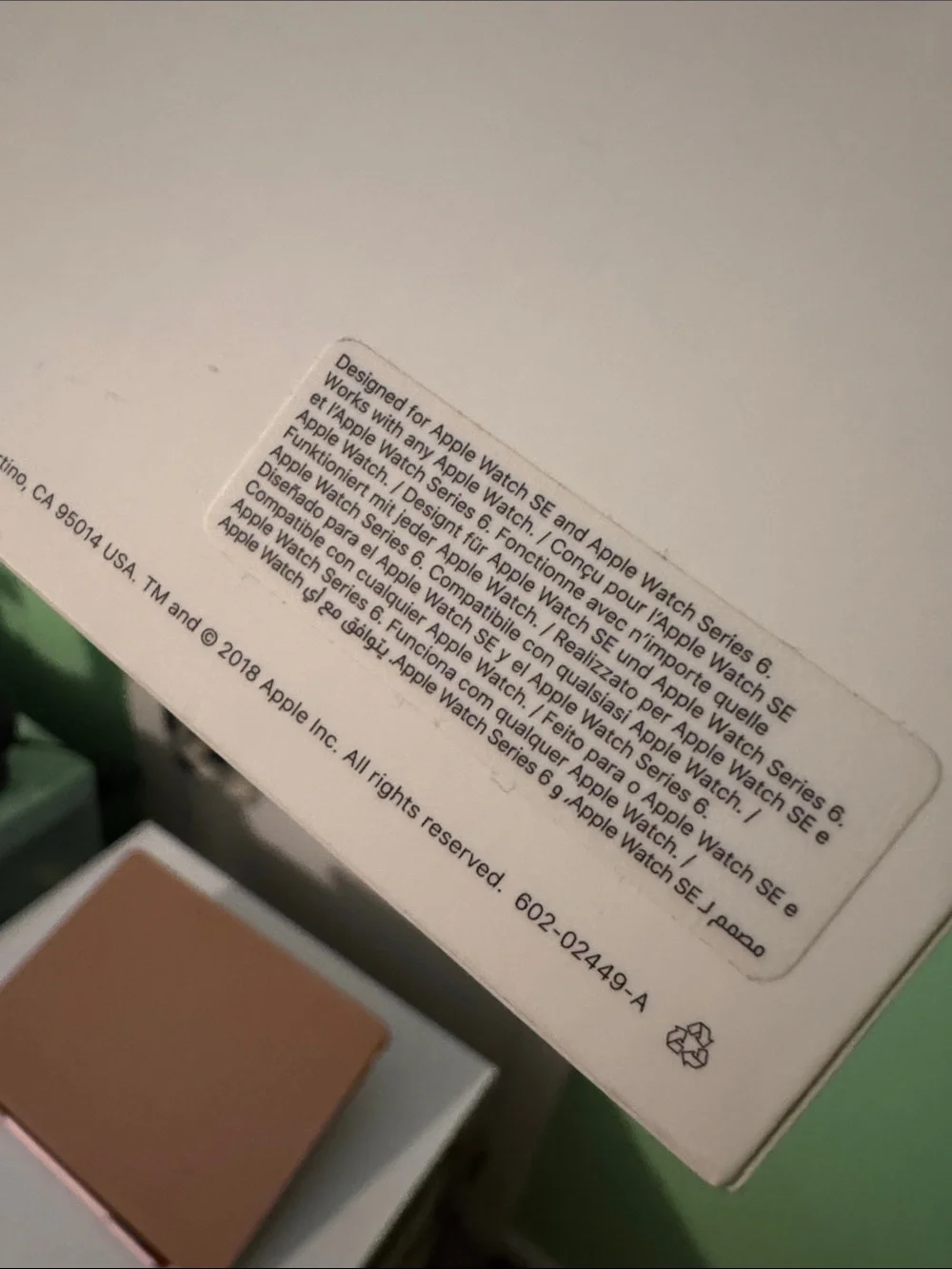 Apple genuine silicone